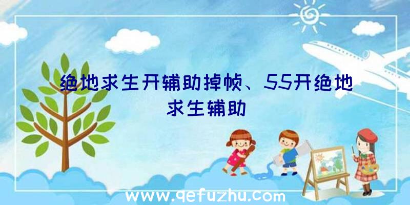 绝地求生开辅助掉帧、55开绝地求生辅助