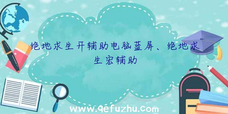 绝地求生开辅助电脑蓝屏、绝地求生宏辅助