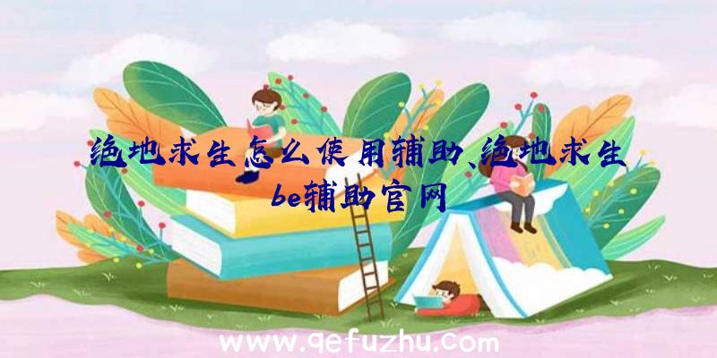 绝地求生怎么使用辅助、绝地求生be辅助官网