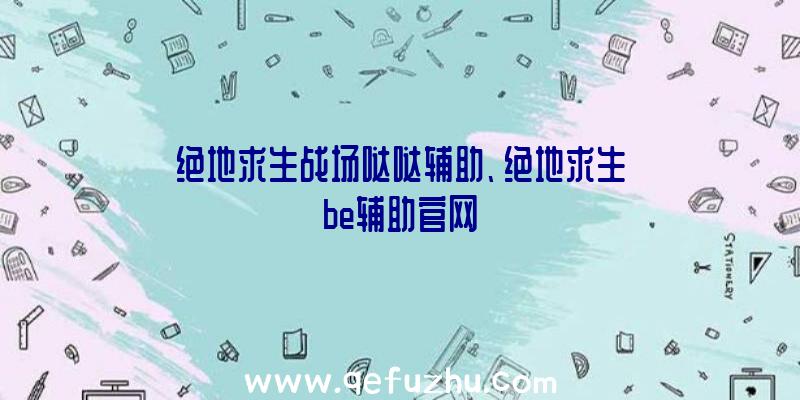 绝地求生战场哒哒辅助、绝地求生be辅助官网