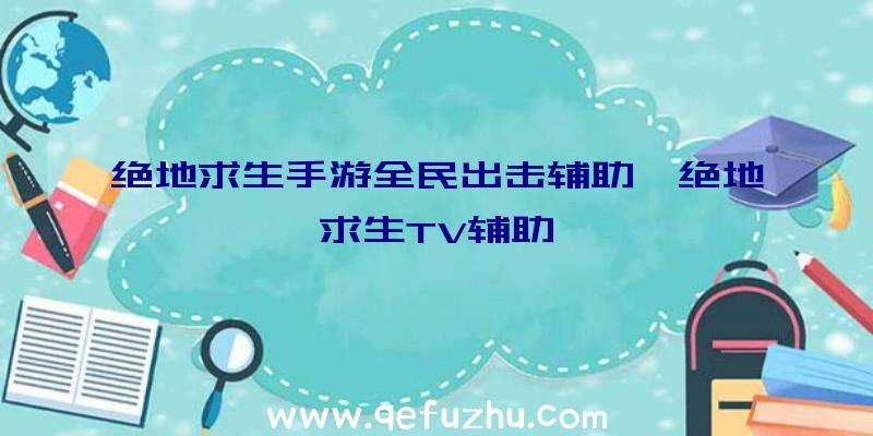 绝地求生手游全民出击辅助、绝地求生TV辅助