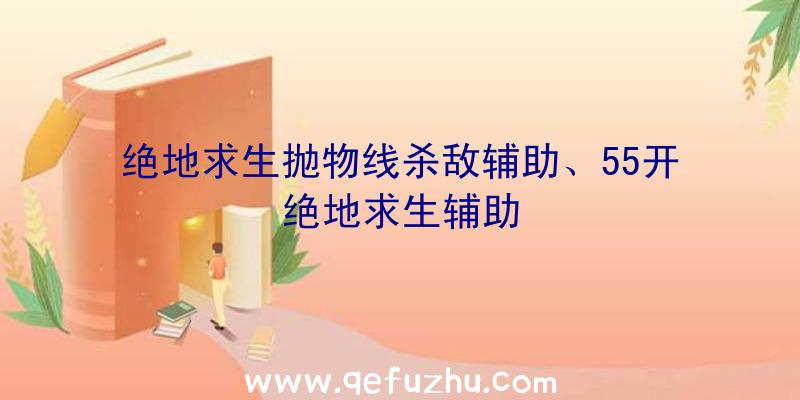 绝地求生抛物线杀敌辅助、55开绝地求生辅助