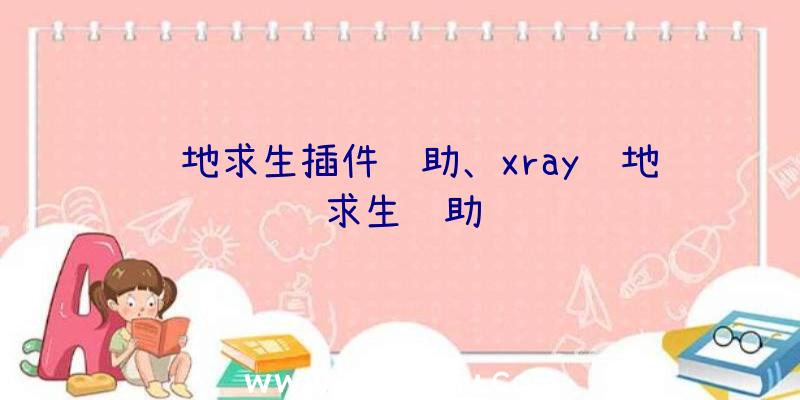 绝地求生插件辅助、xray绝地求生辅助