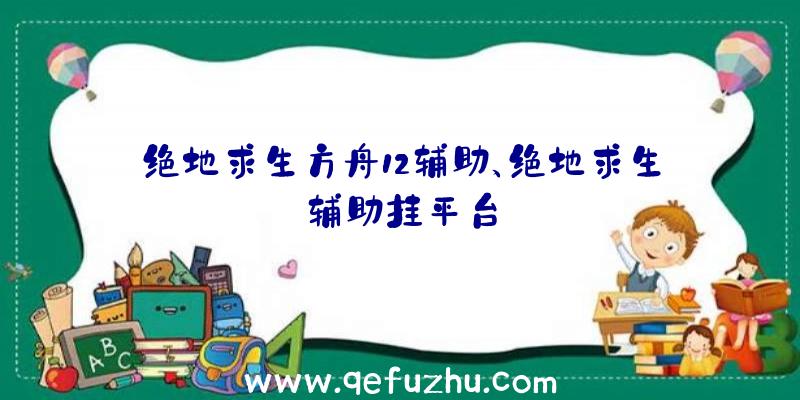 绝地求生方舟12辅助、绝地求生辅助挂平台