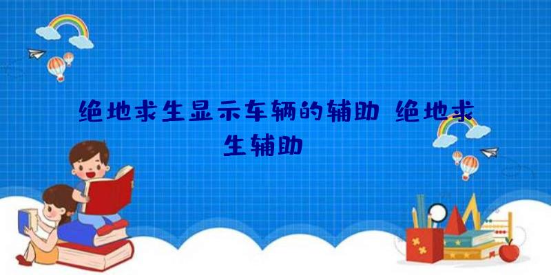 绝地求生显示车辆的辅助、绝地求生辅助dzm