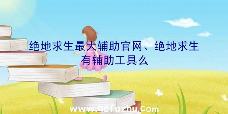 绝地求生最大辅助官网、绝地求生有辅助工具么