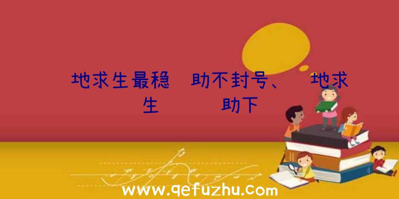 绝地求生最稳辅助不封号、绝地求生轩辕辅助下载