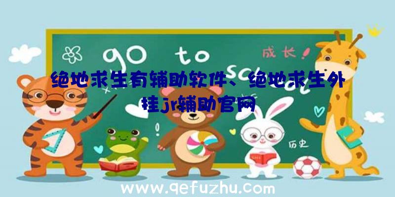 绝地求生有辅助软件、绝地求生外挂jr辅助官网