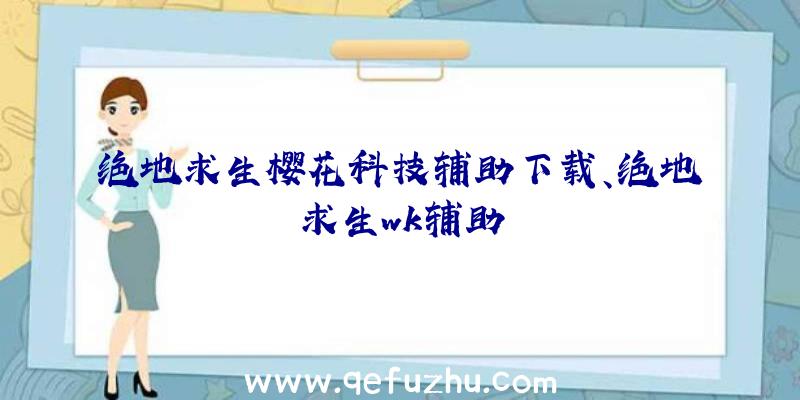 绝地求生樱花科技辅助下载、绝地求生wk辅助