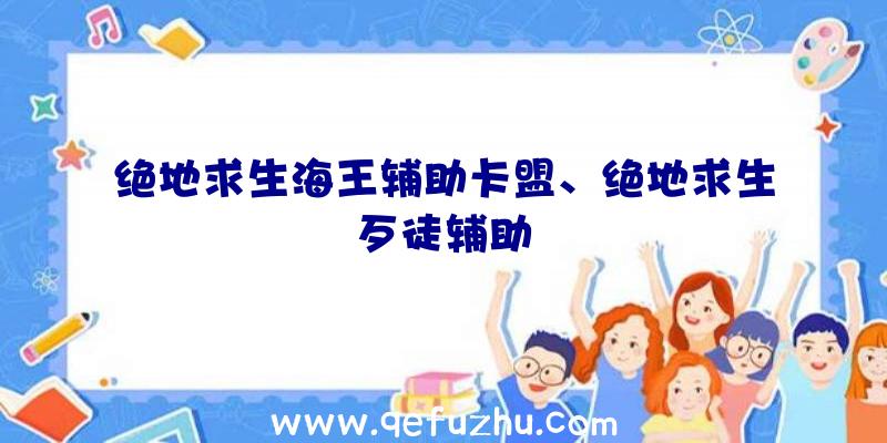 绝地求生海王辅助卡盟、绝地求生歹徒辅助