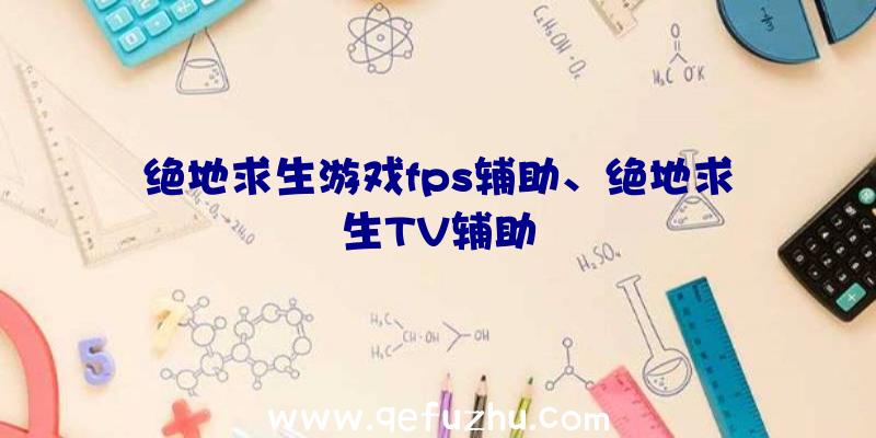 绝地求生游戏fps辅助、绝地求生TV辅助