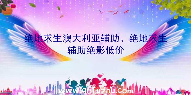 绝地求生澳大利亚辅助、绝地求生辅助绝影低价