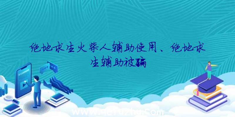 绝地求生火柴人辅助使用、绝地求生辅助被骗