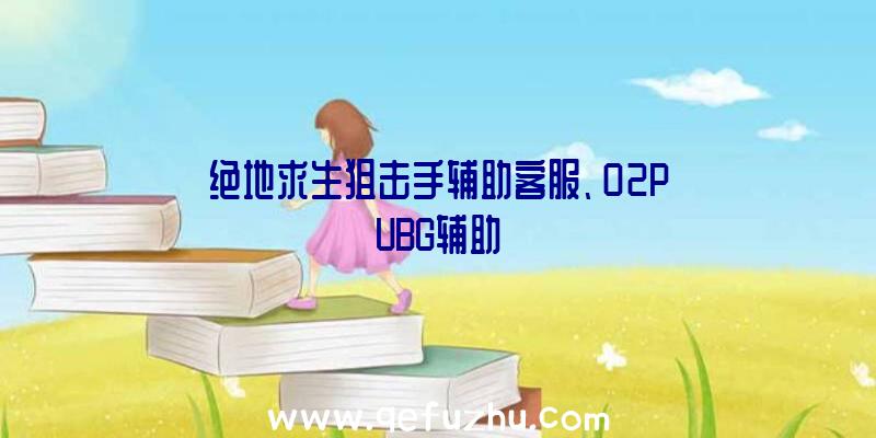 绝地求生狙击手辅助客服、02PUBG辅助