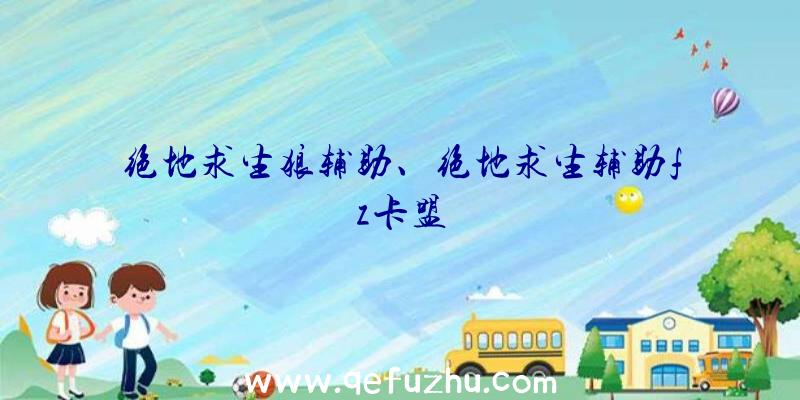 绝地求生狼辅助、绝地求生辅助fz卡盟