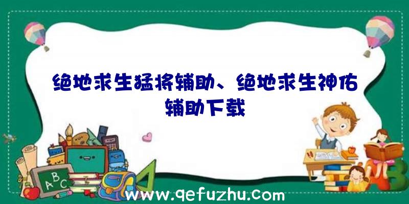 绝地求生猛将辅助、绝地求生神佑辅助下载