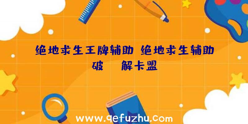 绝地求生王牌辅助、绝地求生辅助破解卡盟