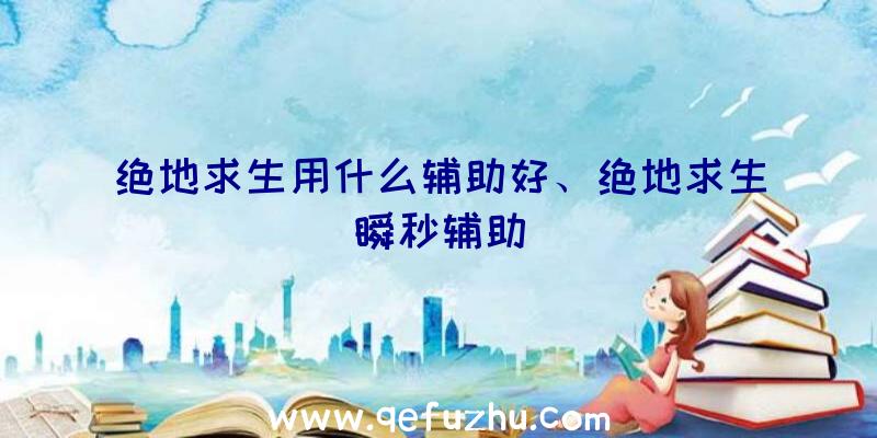 绝地求生用什么辅助好、绝地求生瞬秒辅助