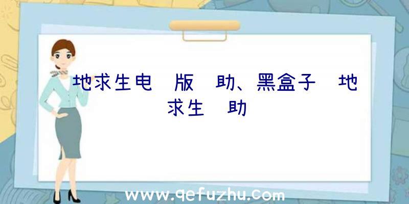 绝地求生电脑版辅助、黑盒子绝地求生辅助