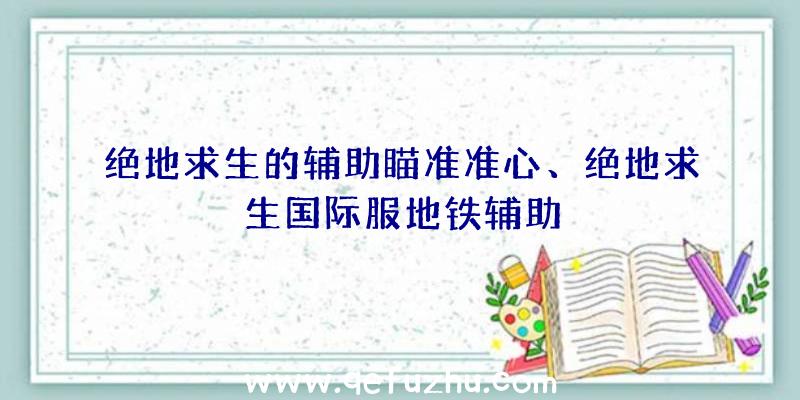 绝地求生的辅助瞄准准心、绝地求生国际服地铁辅助