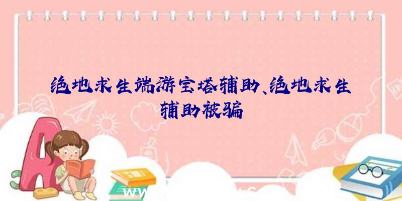 绝地求生端游宝塔辅助、绝地求生辅助被骗