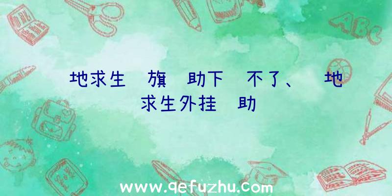 绝地求生红旗辅助下载不了、绝地求生外挂辅助