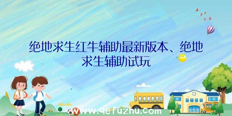 绝地求生红牛辅助最新版本、绝地求生辅助试玩