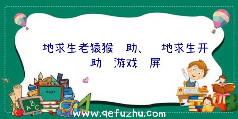 绝地求生老猿猴辅助、绝地求生开辅助进游戏蓝屏