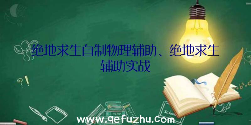 绝地求生自制物理辅助、绝地求生辅助实战