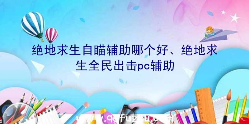 绝地求生自瞄辅助哪个好、绝地求生全民出击pc辅助