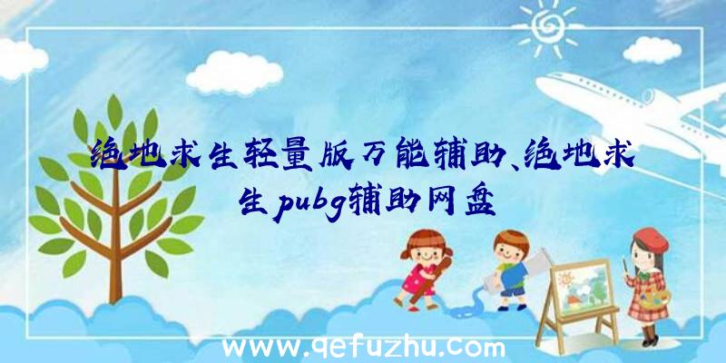 绝地求生轻量版万能辅助、绝地求生pubg辅助网盘