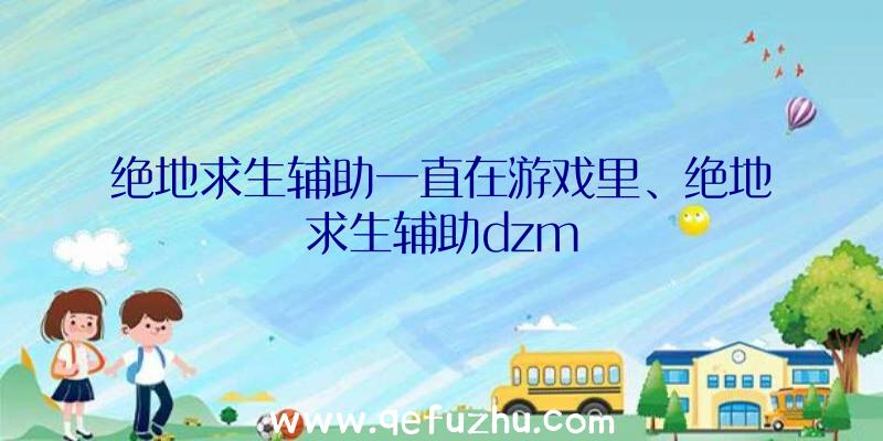 绝地求生辅助一直在游戏里、绝地求生辅助dzm