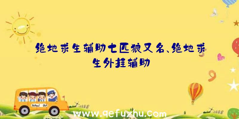 绝地求生辅助七匹狼又名、绝地求生外挂辅助