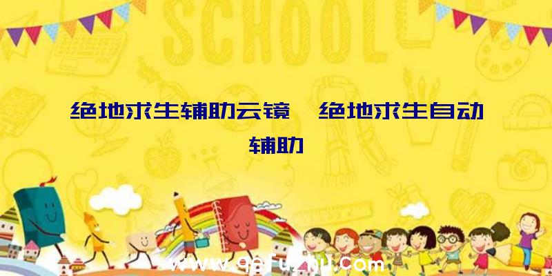 绝地求生辅助云镜、绝地求生自动辅助