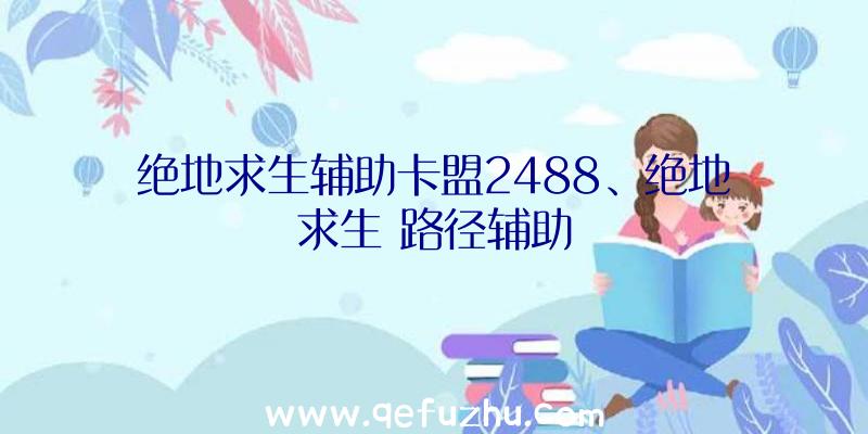 绝地求生辅助卡盟2488、绝地求生