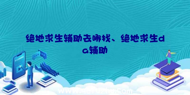 绝地求生辅助去哪找、绝地求生da辅助