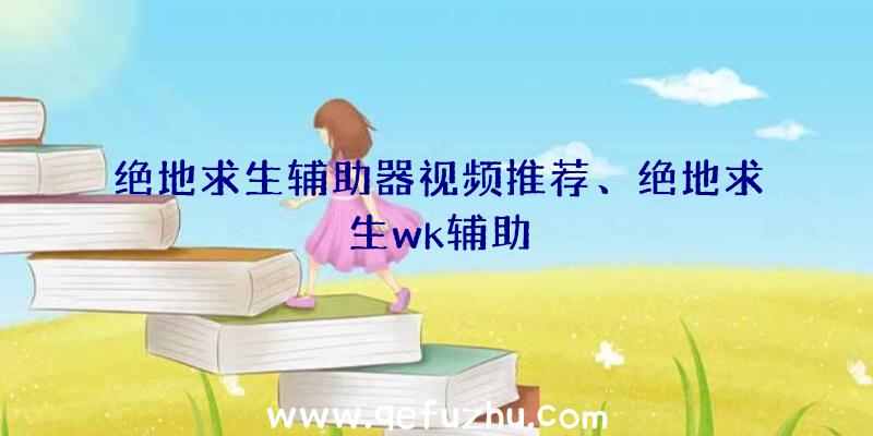 绝地求生辅助器视频推荐、绝地求生wk辅助