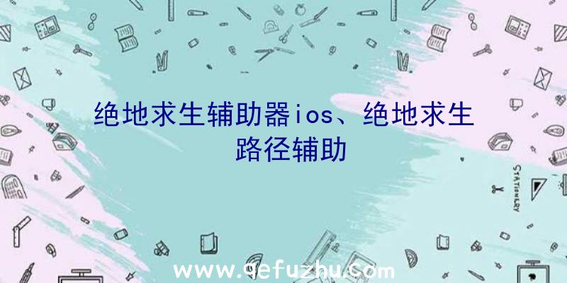 绝地求生辅助器ios、绝地求生