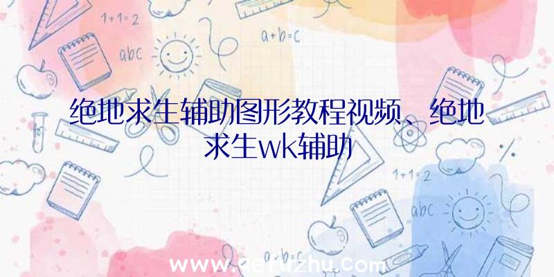 绝地求生辅助图形教程视频、绝地求生wk辅助