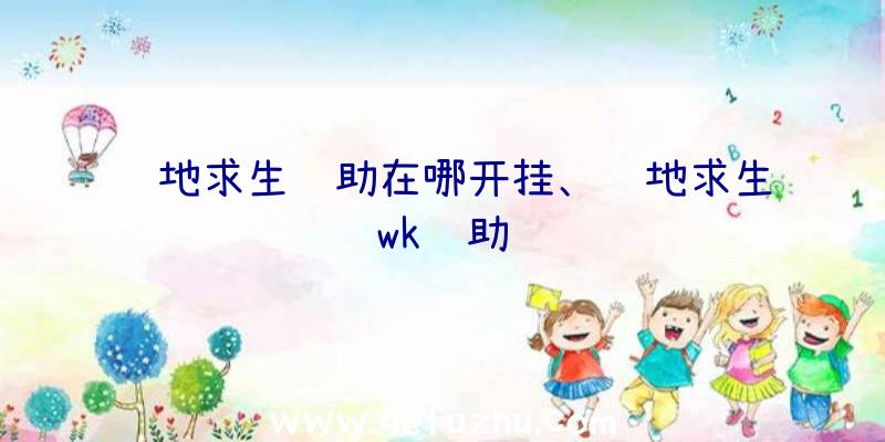 绝地求生辅助在哪开挂、绝地求生wk辅助