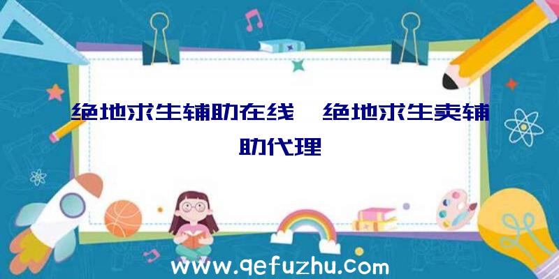 绝地求生辅助在线、绝地求生卖辅助代理