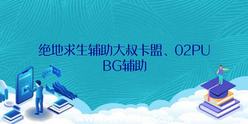 绝地求生辅助大叔卡盟、02PUBG辅助