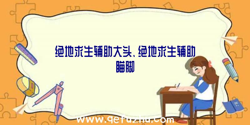 绝地求生辅助大头、绝地求生辅助瞄脚