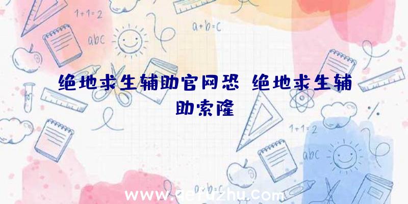 绝地求生辅助官网恐、绝地求生辅助索隆