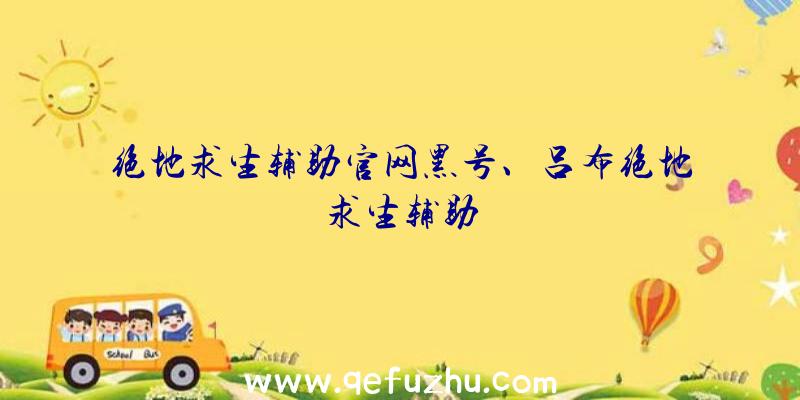 绝地求生辅助官网黑号、吕布绝地求生辅助