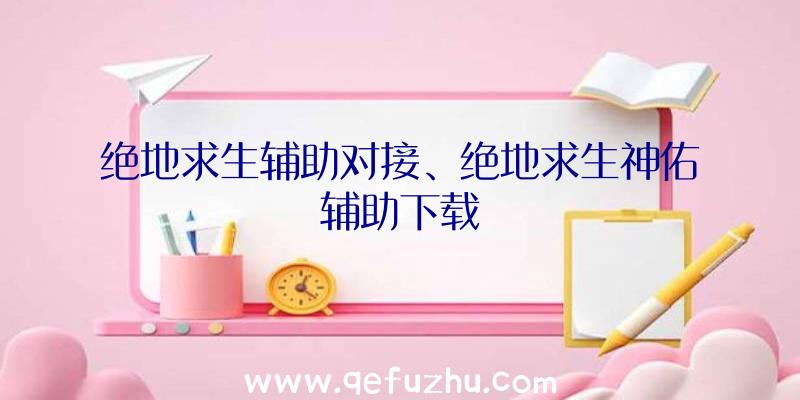 绝地求生辅助对接、绝地求生神佑辅助下载