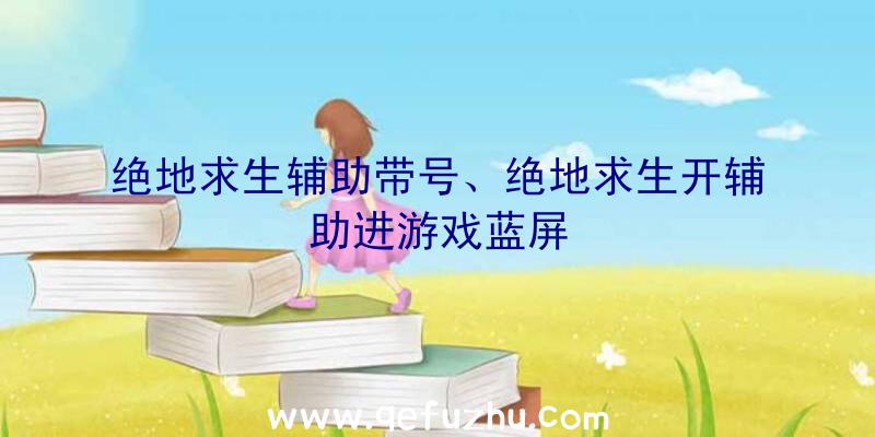 绝地求生辅助带号、绝地求生开辅助进游戏蓝屏