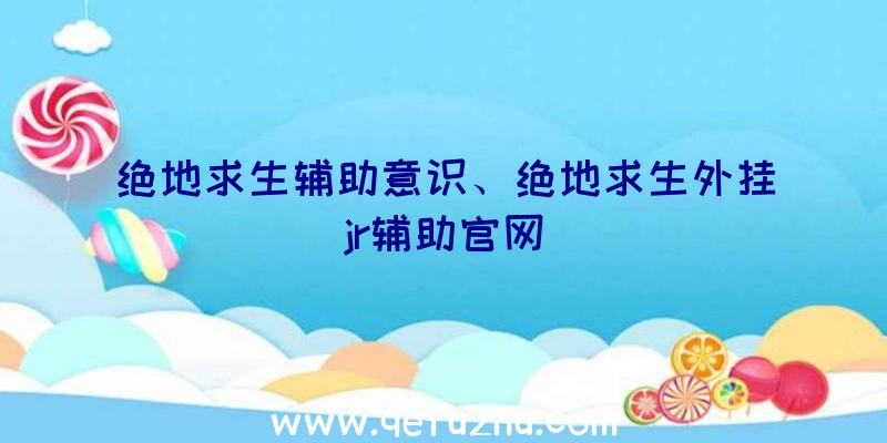 绝地求生辅助意识、绝地求生外挂jr辅助官网