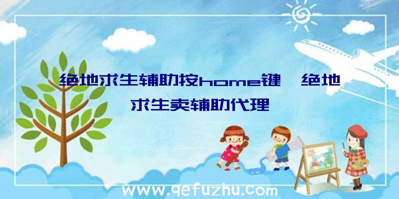 绝地求生辅助按home键、绝地求生卖辅助代理