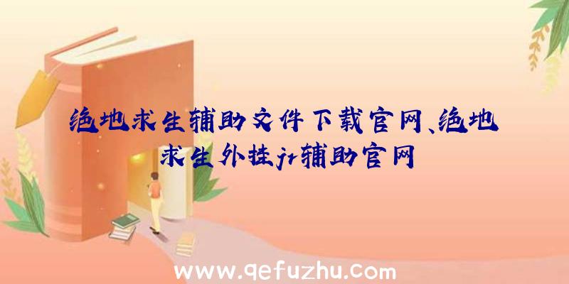 绝地求生辅助文件下载官网、绝地求生外挂jr辅助官网